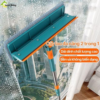 Cây lau nhà, chổi lau nhà, cây lau sàn DION tay cầm dài, bông lau thấm hút tiện lợi cho gia đình