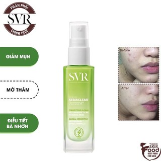 Tinh Chất Giảm Mụn Làm Mờ Thâm Sạm Và Mềm Mịn Da SVR Sebiaclear Serum 30ml
