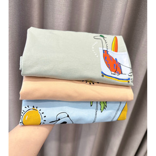 Set 3 áo cộc khủng long mặc quần bé trai