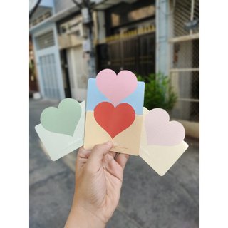 Thiệp 20-10 hình trái tim 3D,Thiệp chúc mừng lễ tốt nghiệp,thiệp sinh nhật nhiều màu sắc