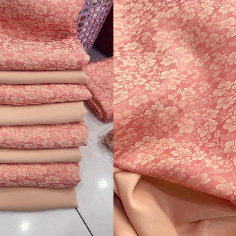 [ SALE 30% ]_VẢI ÁO DÀI LỤA GẤM TUYẾT MAI(THANH LIỄU)