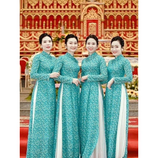 [ SALE 30% ]_VẢI ÁO DÀI LỤA GẤM TUYẾT MAI(THANH LIỄU)