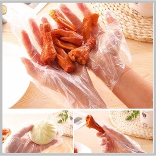 Bao tay nilong, găng tay, Găng Tay Nilon Làm Bếp, găng tay nilong dùng 1 lần,găng tay nấu ăn 100 cái