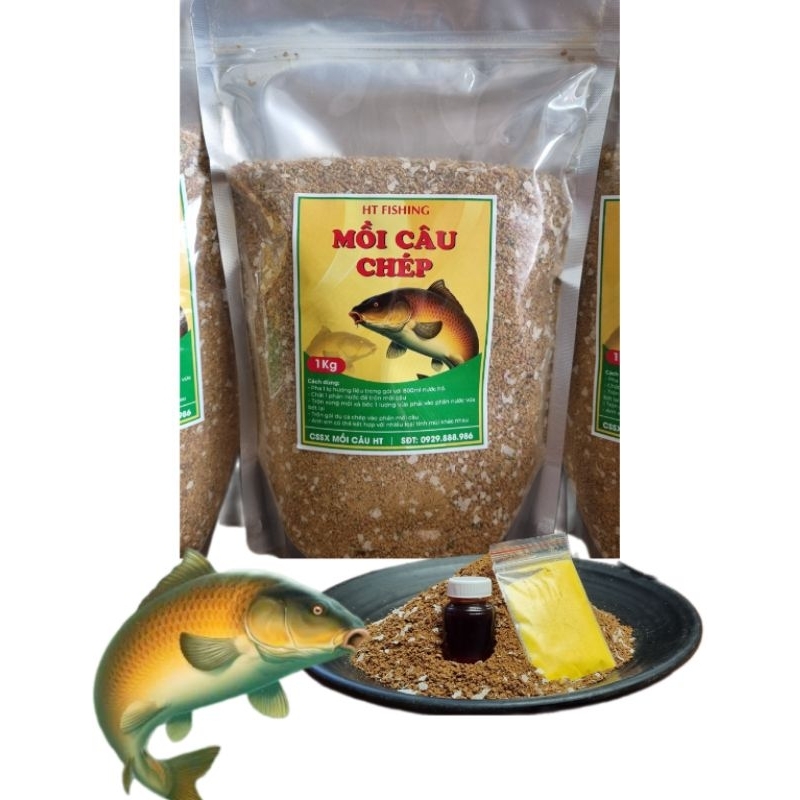 Mồi câu cá chép đặc biệt thơm