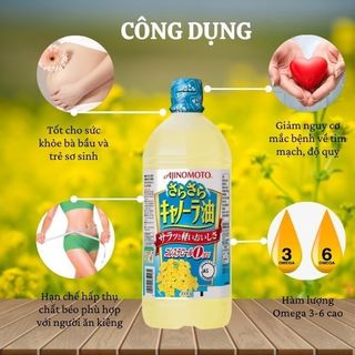 Dầu ăn hạt cải Ajinomoto 1 lít