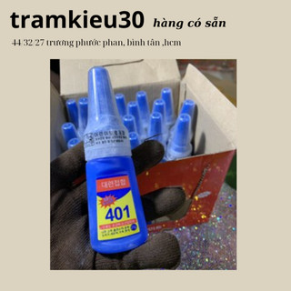 KEO DÁN MÓNG SIÊU CHẮC 401 Chai 20g