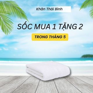 Khăn Mặt Khách Sạn 30x50cm 100% Cotton Mềm Mại Siêu Thấm Hút Không Xù Bông