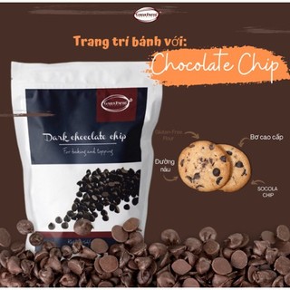 Socola Chip Đen Ganafarm Gói 1kg