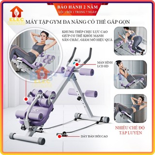 Ghế tập Gym đa năng, máy tập bụng, ghế tập thể hình tại nhà gấp gọn, khung thép chịu lực cao Bảo hành 2 năm