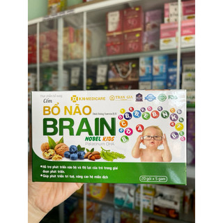 CỐM BỔ NÃO TRẺ EM BRAIN KID giúp Bé thông minh, mỏi mắt