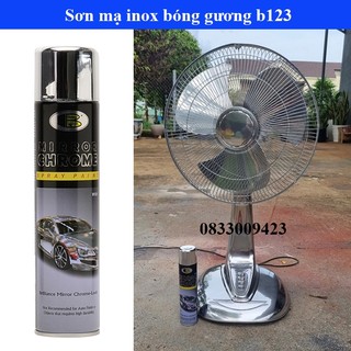 Sơn mạ crom, sơn inox, sơn mạ crom inox bóng Bosny- Nhập khẩu Thái Lan