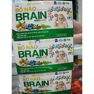 CỐM BỔ NÃO TRẺ EM BRAIN KID giúp Bé thông minh, mỏi mắt