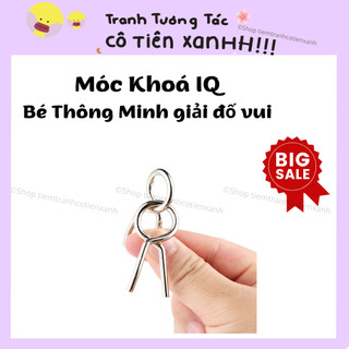 Móc khoá IQ đồ chơi trí tuệ, đồ chơi thông minh, giải đố rèn luyện thông minh