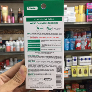 Miếng dán mụn Acnes Clear Patch