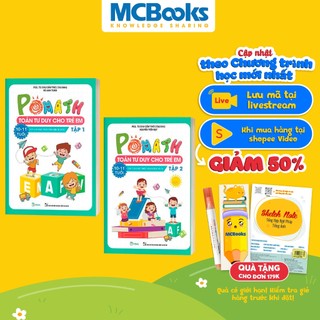 Sách Pomath Toán tư duy cho trẻ em 10 11 tuổi