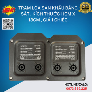 Trạm loa sân khấu bằng sắt , kích thước 11cm x 13cm , giá 1 chiếc