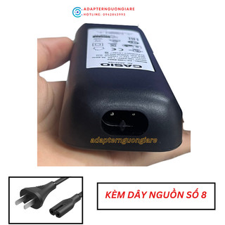 Bộ dây nguồn cho đàn Casio CTK-495 CTK-491 CTK-496 12v 1500ma chân thường
