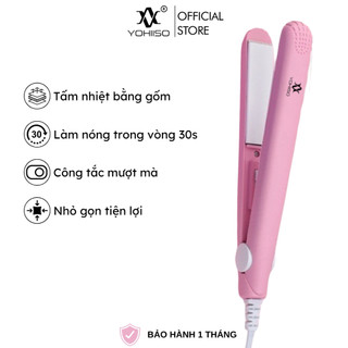 Máy uốn tóc mini, máy duỗi tóc mini, máy ép tóc mini nhỏ gọn đa năng tạo kiểu dễ dàng