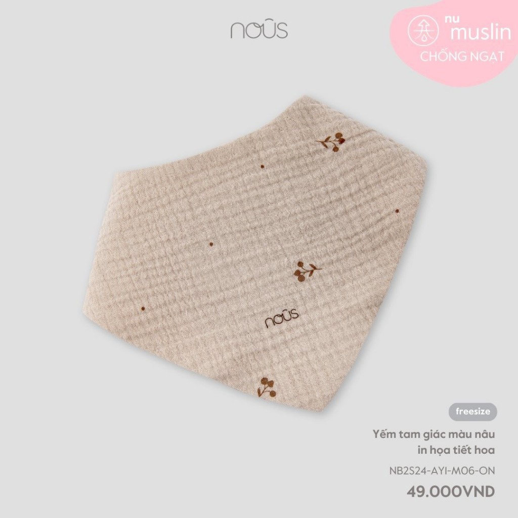 Yếm Tam Giác Nous Velours