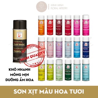 Sơn xịt hoa tươi - sơn xịt hoa sáp - sơn xịt hoa giả - chai xịt màu hoa tươi design master colortool spray chính hãng mỹ