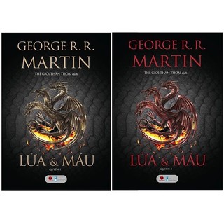  Sách Lửa và Máu - Bộ 2 Tập - "House of the Dragon - Gia tộc rồng" 