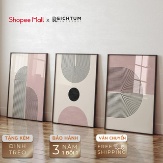 Tranh treo tường canvas tráng gương CANVAS SET3 của REICHTUM - Phòng khách/ Nhà ngủ/ Decor/ Chất liệu siêu bền