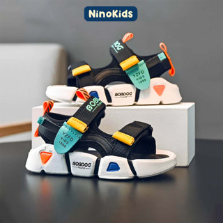 Dép bé trai, êm ái cảm giác thoải mái, phong cách Hàn Quốc siêu đẹp, dép cho bé đi học 6 tuổi đến 15 tuổi GBT04 Ninokids