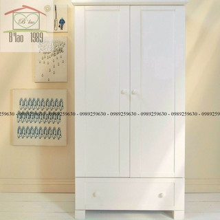 Tủ áo trẻ em gỗ thông xuất Âu
