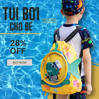 Balo đựng đồ bơi cho bé, balo đi biển nhiều ngăn CHỐNG THẤM, CÓ NGĂN KHÔ, NGĂN ƯỚT, balo du lịch chống thấm nước
