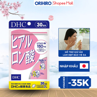 Cấp nước DHC Hyaluronic Acid Nhật Bản giúp giữ ẩm da, tăng độ đàn hồi da gói 30 ngày