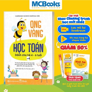 Sách Ong Vàng Học Toán Dành Cho Trẻ 46 Tuổi Tập 4 TKBooks