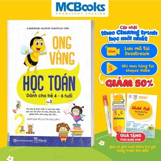 Sách Ong Vàng Học Toán Dành Cho Trẻ 46 Tuổi Tập 3