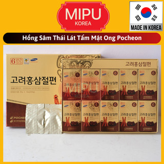 (Date 2/2027) Sâm Lát Thái Lát Tẩm Mật Ong 200g Hàn Quốc Pocheon