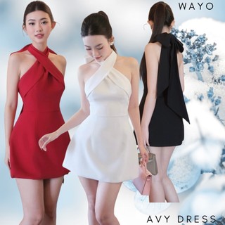 [Avi Dress] Đầm WAYO thiết kế cổ yếm hở lưng dự tiệc sang trọng xinh đẹp