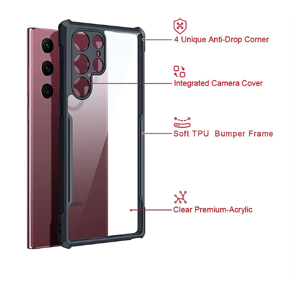 Ốp lưng chống sốc chính hãng XUNDD cho Samsung S23, S23 Plus, S23 Ultra BẢO VỆ camera