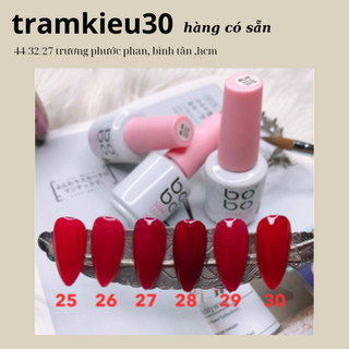 SƠN GEL THẠCH BOBO 25-30 CHAI 15ML BẢNG 30 MÀU