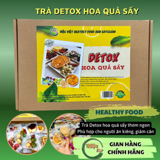 Trà Detox hoa quả sấy khô , Trà Hoa quả sấy hộp 25 gói