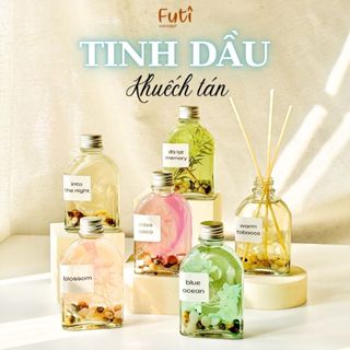 Lọ Tinh Dầu Khuếch Tán Cắm Que Thơm Phòng 100ml, Mùi Hương Thư Giãn Sang Trọng