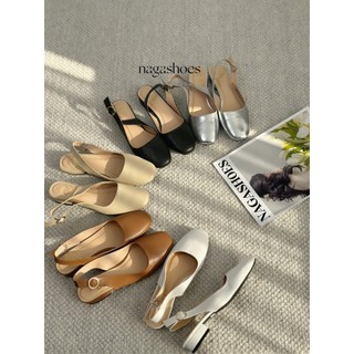 [ FORM NHỎ CHỌN LÊN 1 SIZE ] Búp bê Nagashoes mũi vuông có khóa tròn NAB22
