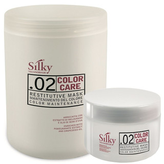 Hấp dầu dưỡng màu tóc nhuộm SILKY RESTITUTIVE MASK 1000ml
