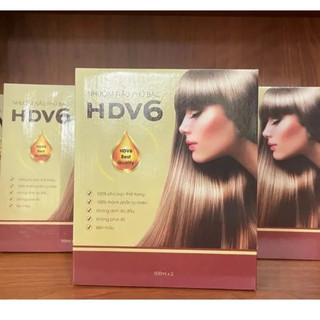 Nhuộm phủ bạc hdv6... nhuộm nâu cho tóc bạc.