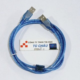 Cáp 2 đầu USB  dài 1.5m / 3m / 5m (Cáp Link USB 2 đầu đực USB 2.0 - Cáp chống nhiễu)