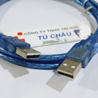 Cáp 2 đầu USB  dài 1.5m / 3m / 5m (Cáp Link USB 2 đầu đực USB 2.0 - Cáp chống nhiễu)