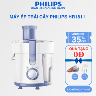 Máy Ép Trái Cây PHILIPS HR1811 - Công Suất 300W - Bảo Hành Chính Hãng 24 tháng