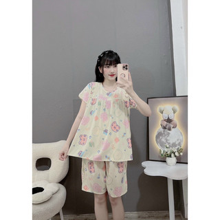 Bộ Lanh Bầu Mùa Hè[ hàng thiết kế]