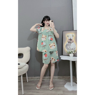 Bộ Lanh Bầu Mùa Hè[ hàng thiết kế]