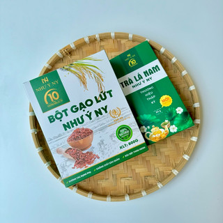 Combo Bột Gạo Lứt Và Trà Lá Nam