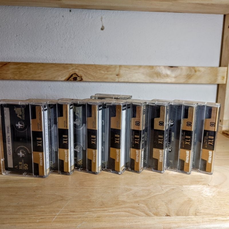 BĂNG CASSETTE CAO CẤP MAXELL GOLD XL 60-90-100