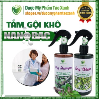  Dung dịch tắm gội khô Nano Bạc cho người bệnh sản phụ kiêng nước -  Dry Shampoo - Dry Wash 