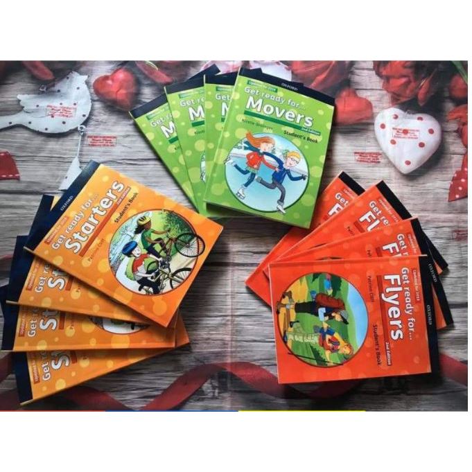 trọn bộ get ready for starters movers flyers cho bé